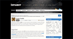 Desktop Screenshot of ixpiabot.com